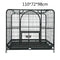 Premium Dog Crate with Wheels - Lockable